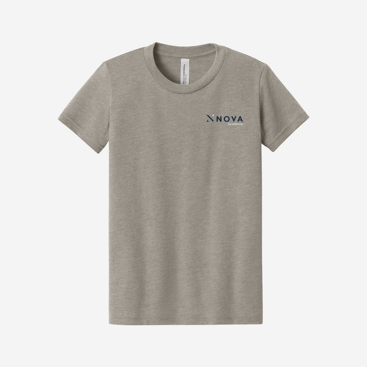 Youth Tee in Heather Stone